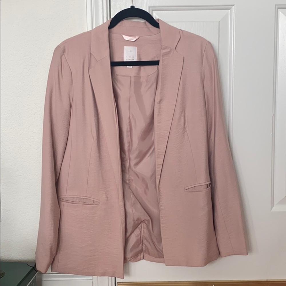 Pale pink Lauren Conrad blazer